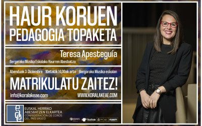 Encuentro de Pedagogía Coral con Teresa Apesteguía