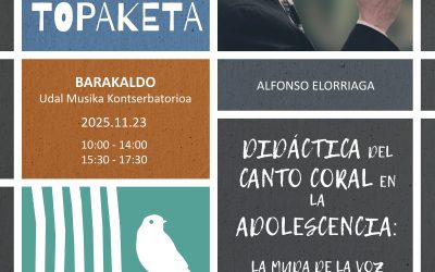 Alfonso Elorriaga profesor del Encuentro de Pedagogía para Coros Infantiles 2025